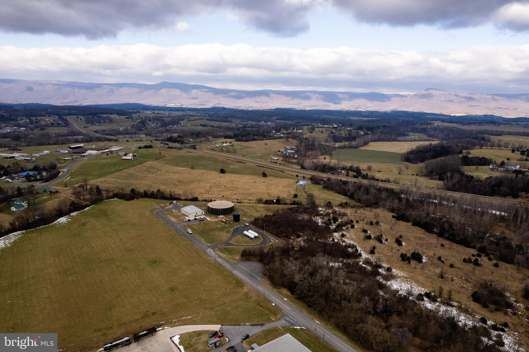Collins Avenue Luray, VA 22835 - Photo 9 of 21 a view of a city with mountains in the background