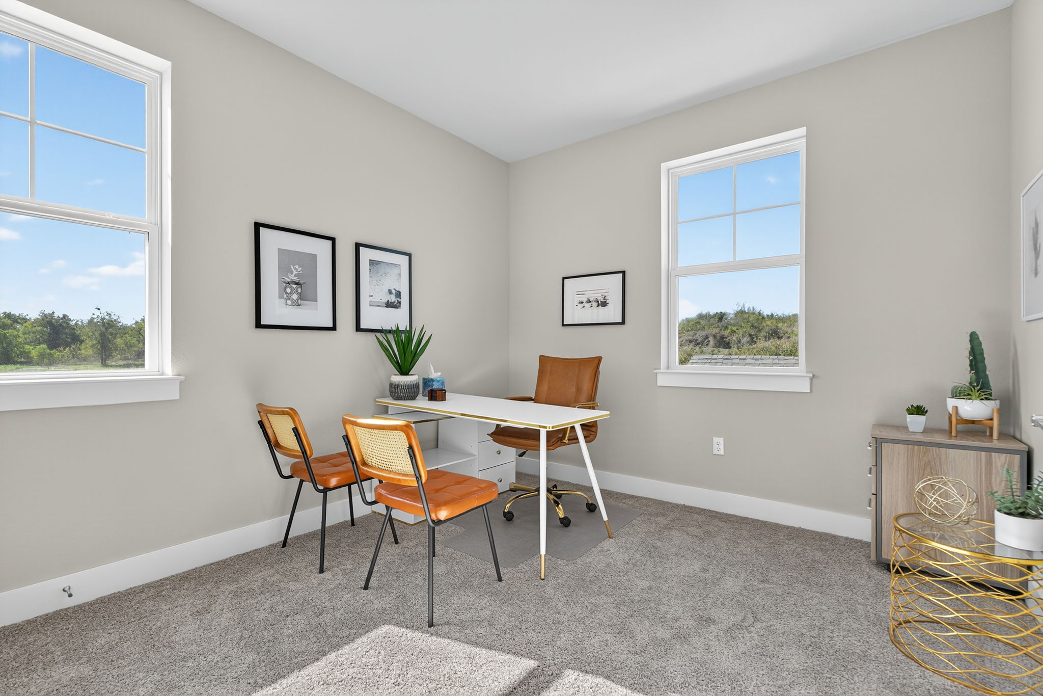 5904 Rotunda View Austin, TX 78747 - Photo 30 of 37 Carpeted home office featuring baseboards