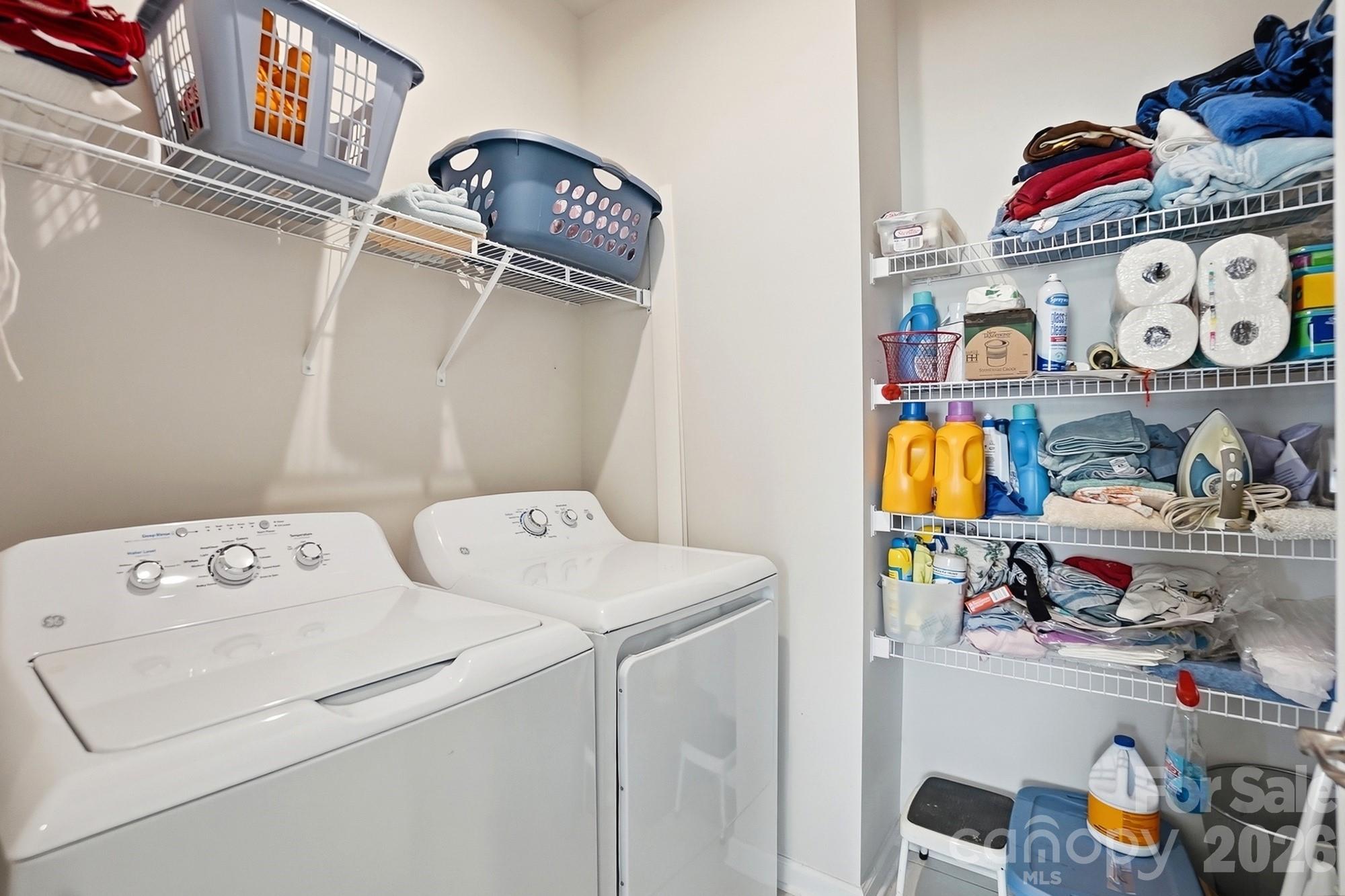 1842 Slippery Rock Lane Monroe, NC 28112 - Photo 21 of 25 a utility room with dryer and washer