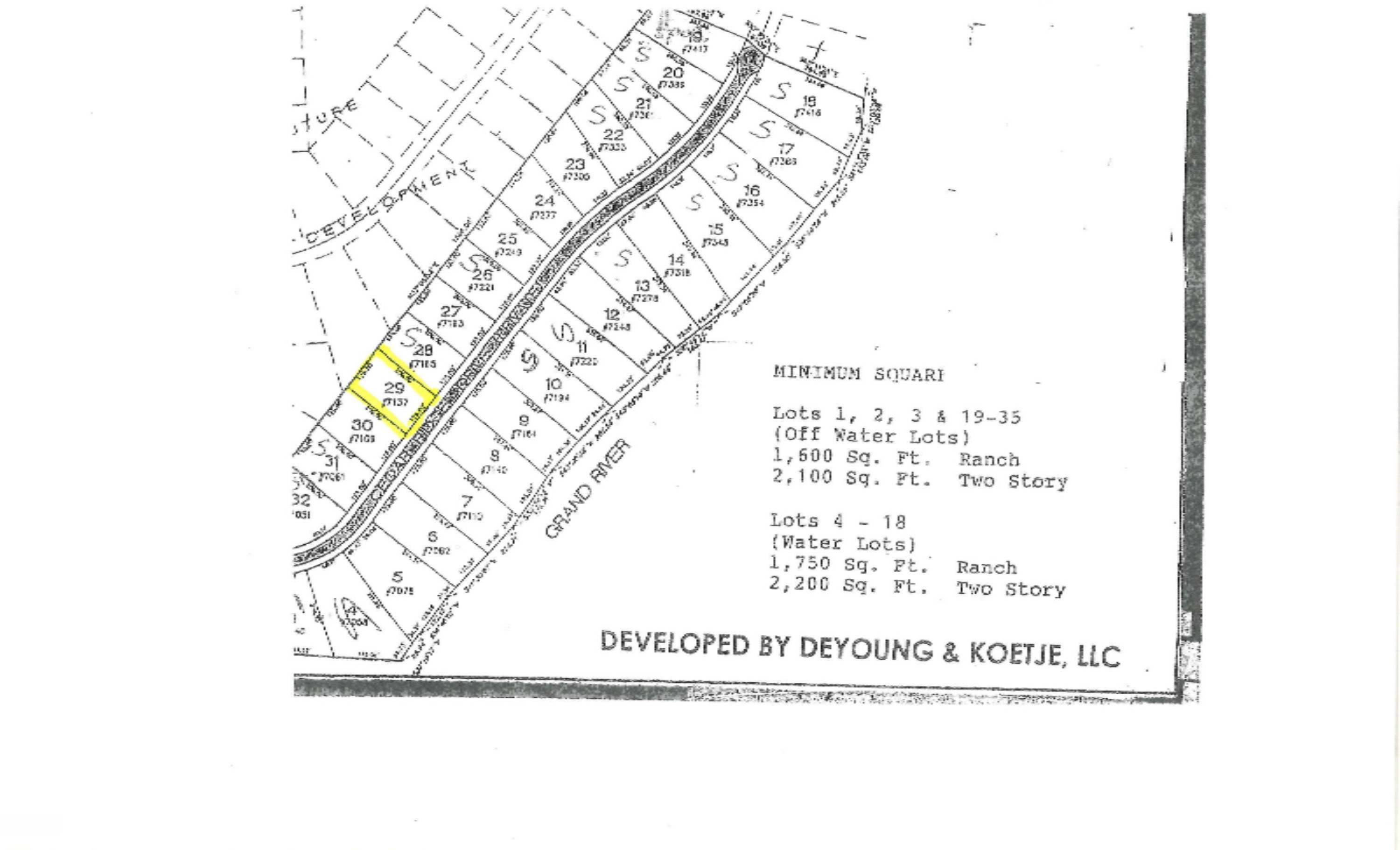 7137 Cedar Ridge Drive Portland, MI 48875 - Photo 2 of 2 lot 29