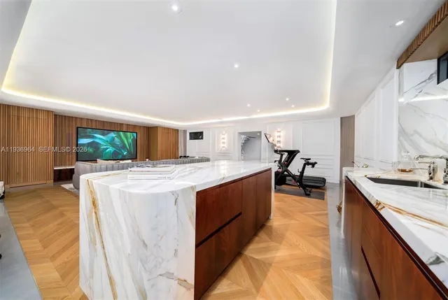 a view of a house with a swimming pool