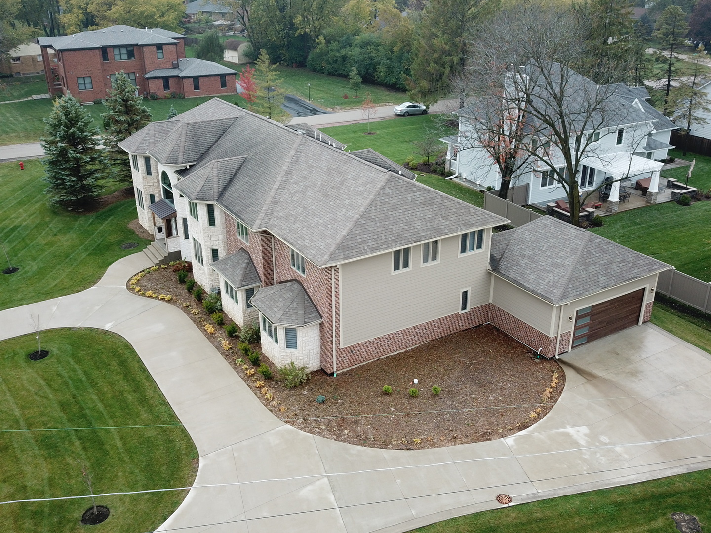 210 Cottonwood Road Northbrook, IL 60062 - Photo 3 of 47 an aerial view of a house