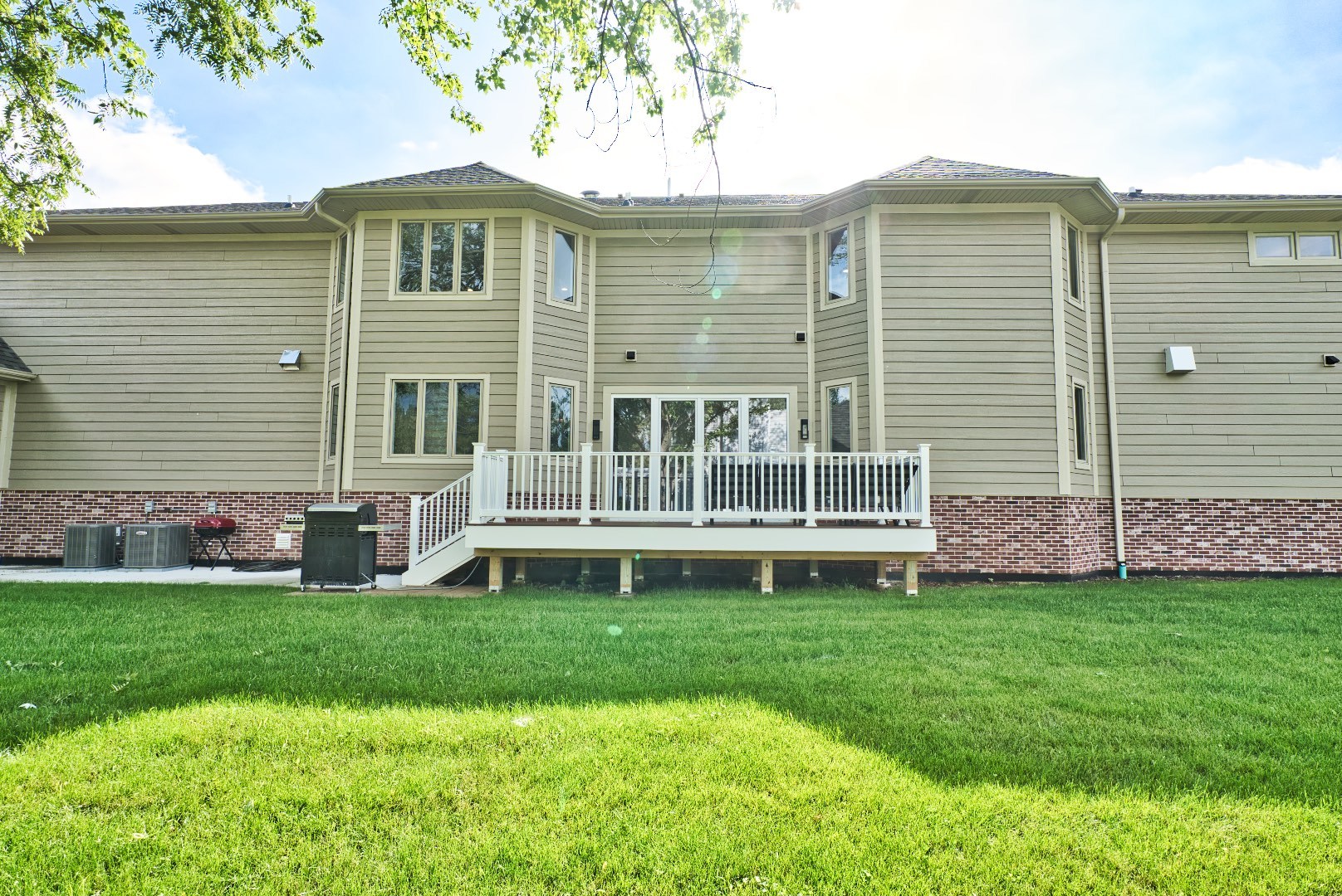 210 Cottonwood Road Northbrook, IL 60062 - Photo 43 of 47 a view of a house with a yard and sitting area