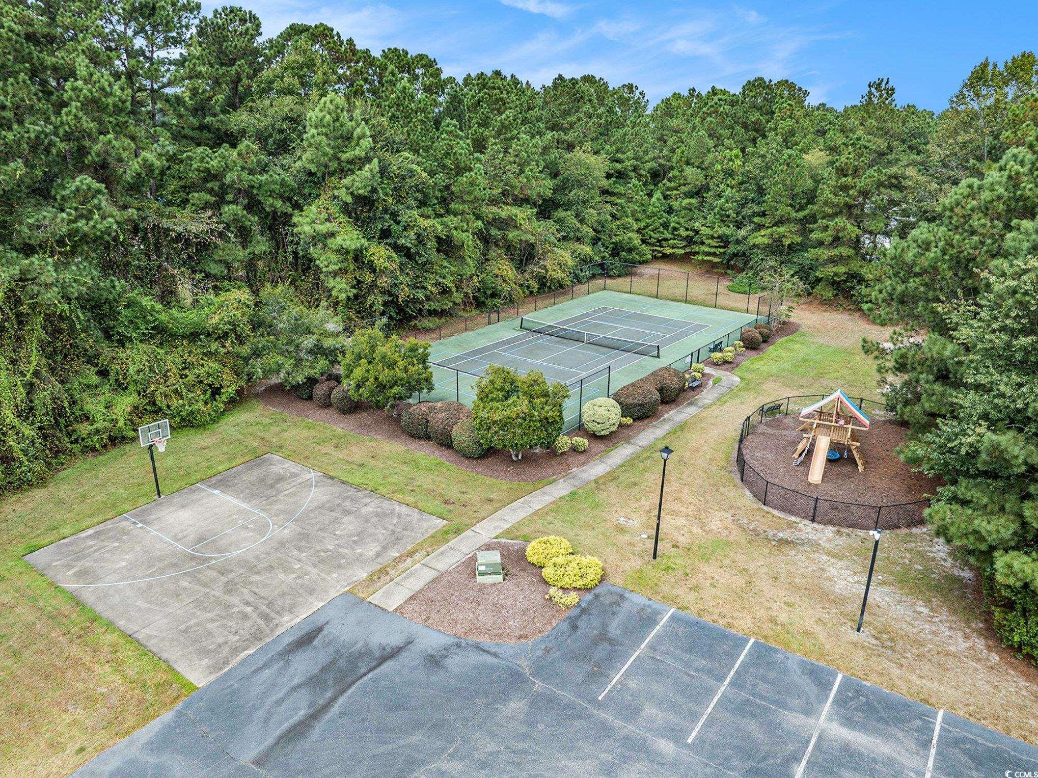 4036 Girvan Drive Myrtle Beach, SC 29579 - Photo 19 of 38 The Parkland Community offers tennis, bocce, pickle ball, & basketball courts