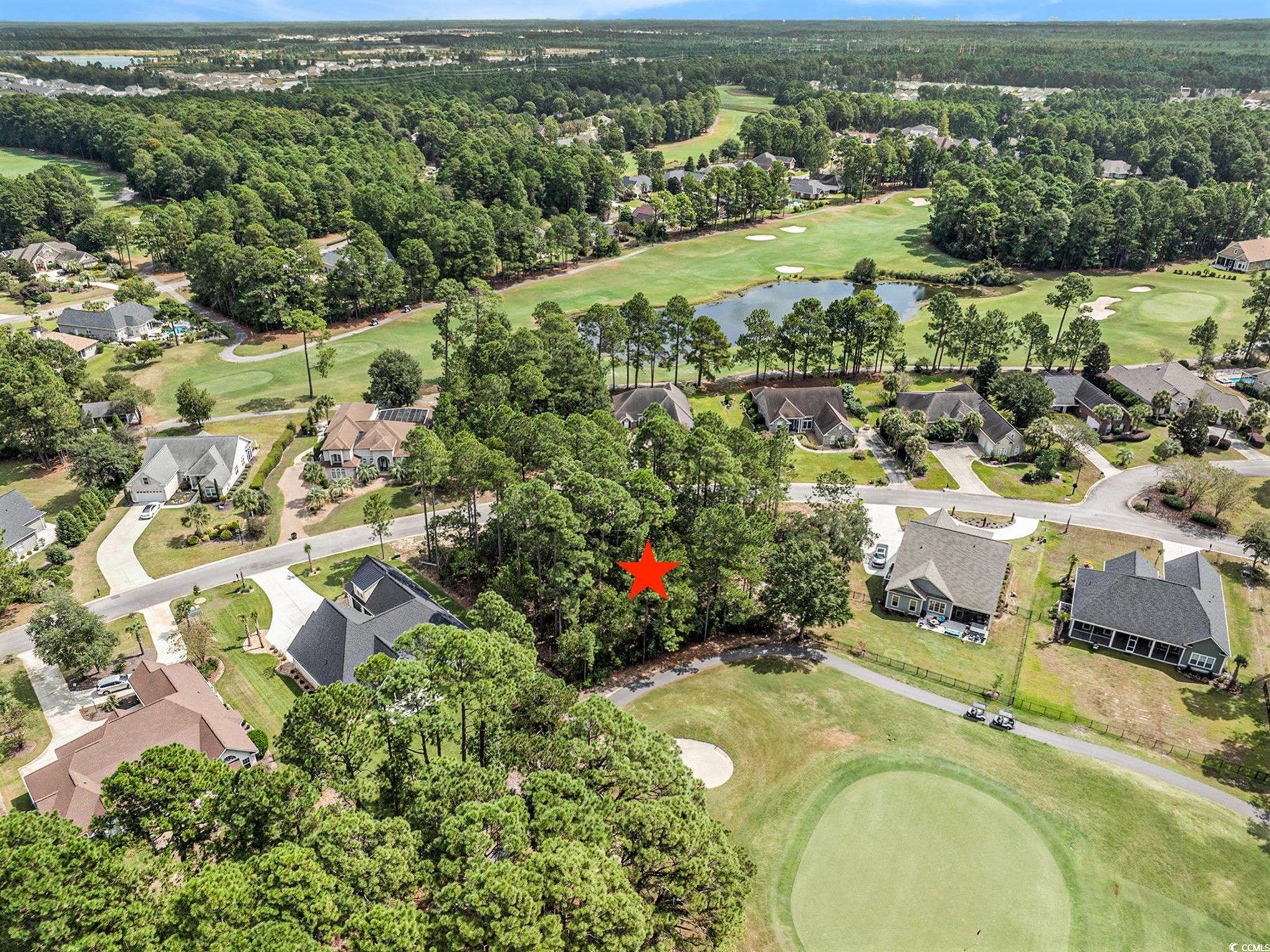 4036 Girvan Drive Myrtle Beach, SC 29579 - Photo 10 of 38 Your new residential lot features 97 feet of golf course frontage