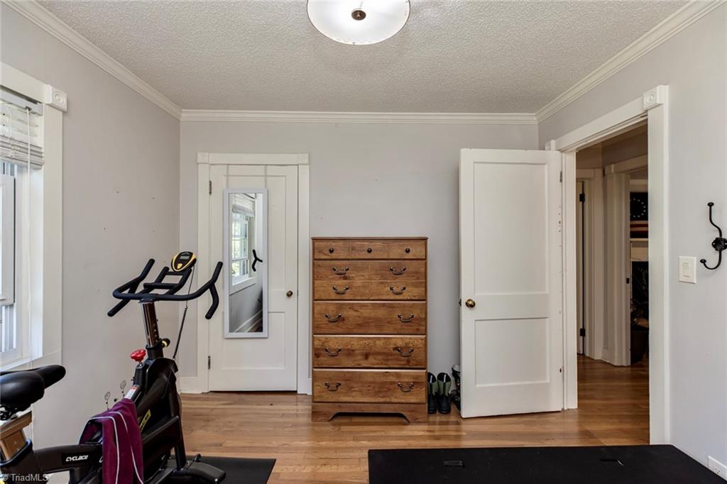 190 Victoria Street Elkin, NC 28621 - Photo 28 of 45 3rd Bedroom on Main Level currently being used as a office space!