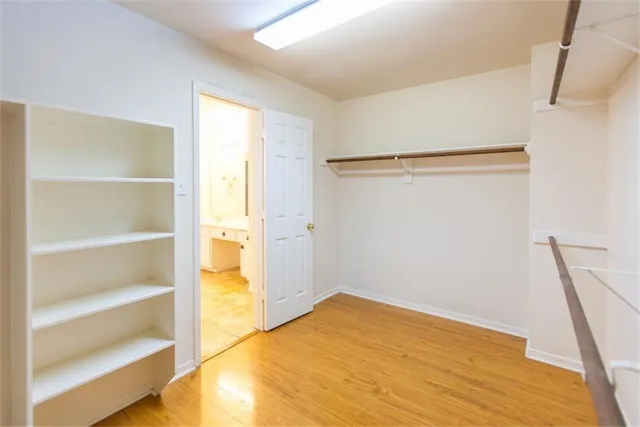 a view of empty room