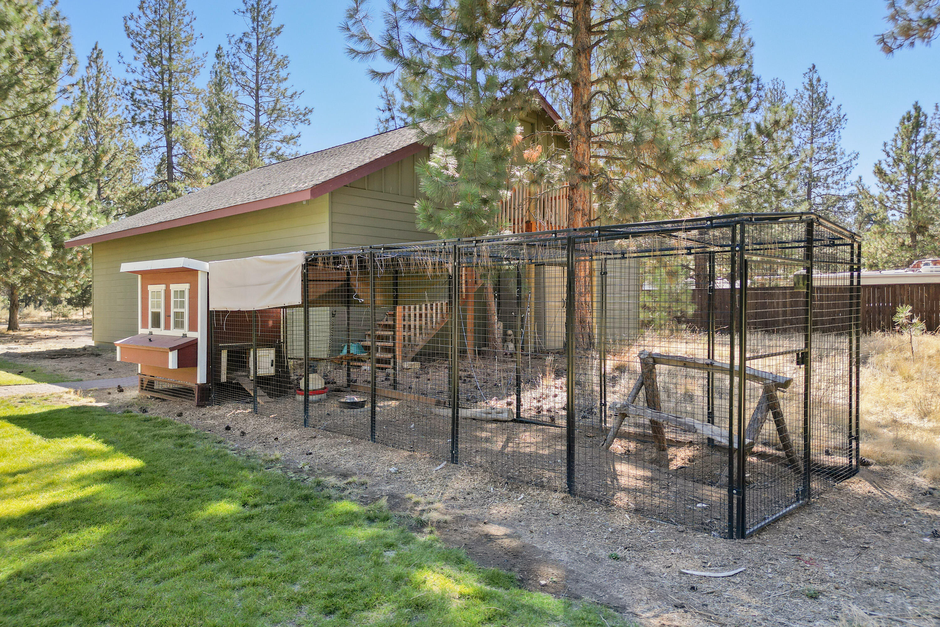 19754 Foster Road Bend, OR 97702 - Photo 56 of 58 Chicken coop behind detached shop