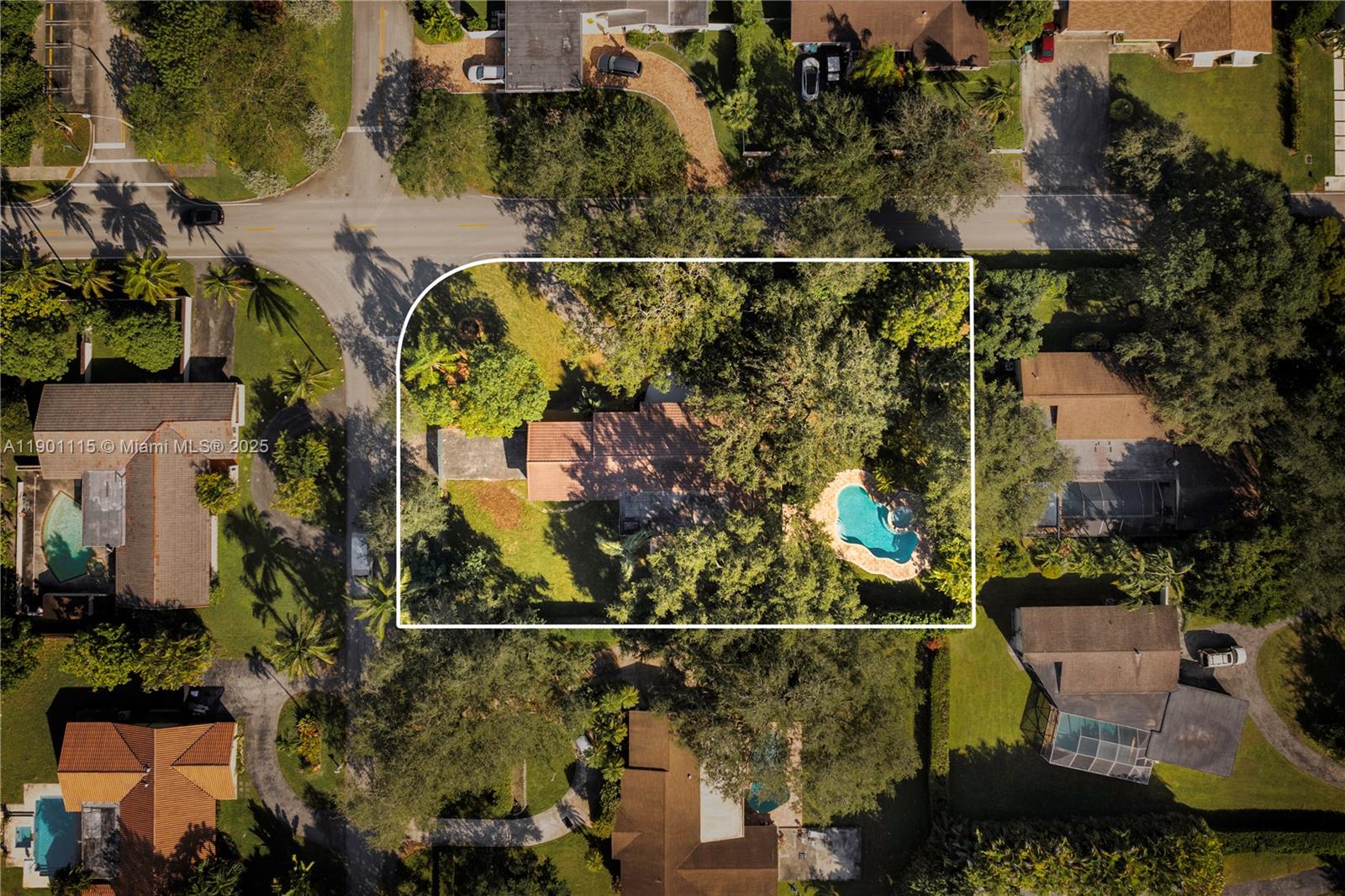 8390 Southwest 132nd Street Pinecrest, FL 33156 - Photo 11 of 12 a view of a water fountain and potted plants