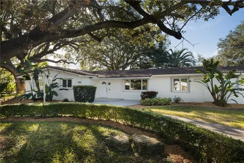 a view of a house with a big yard