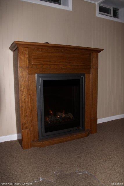 5356 Harding Street Wayne, MI 48184 - Photo 16 of 22 Basement Fireplace