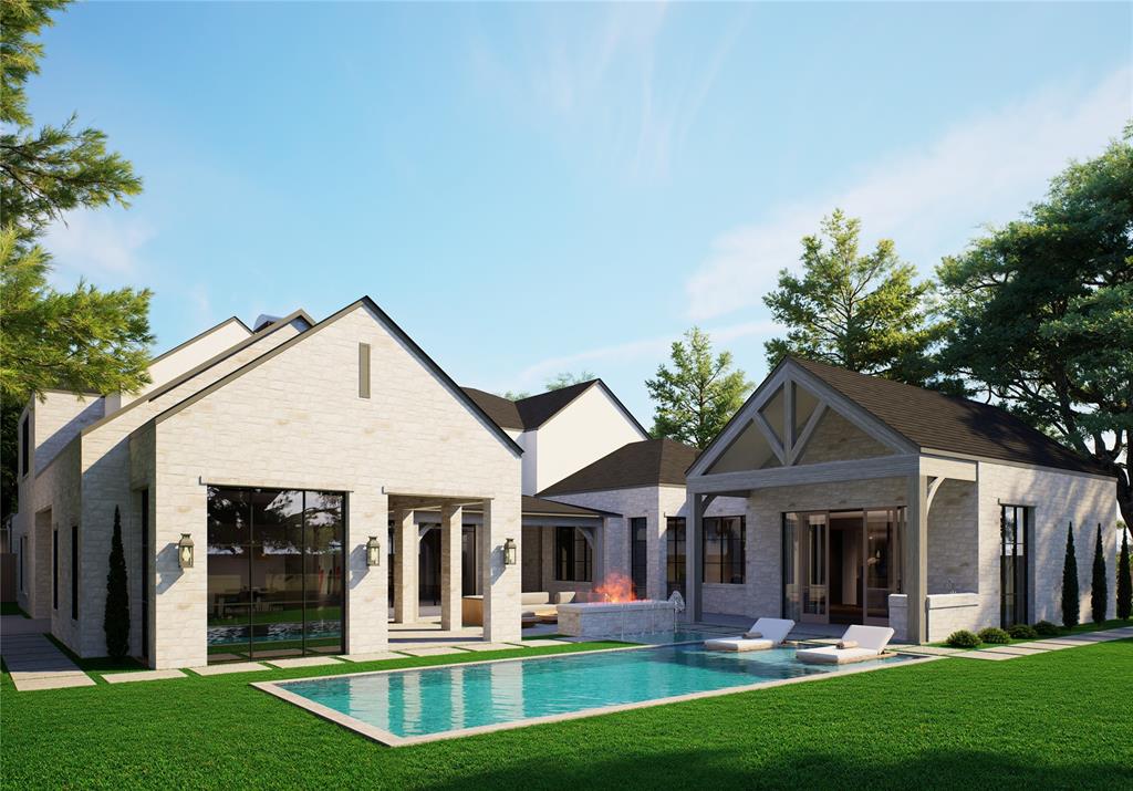 6123 Northwood Road Dallas, TX 75225 - Photo 3 of 30 front view of a house with a yard