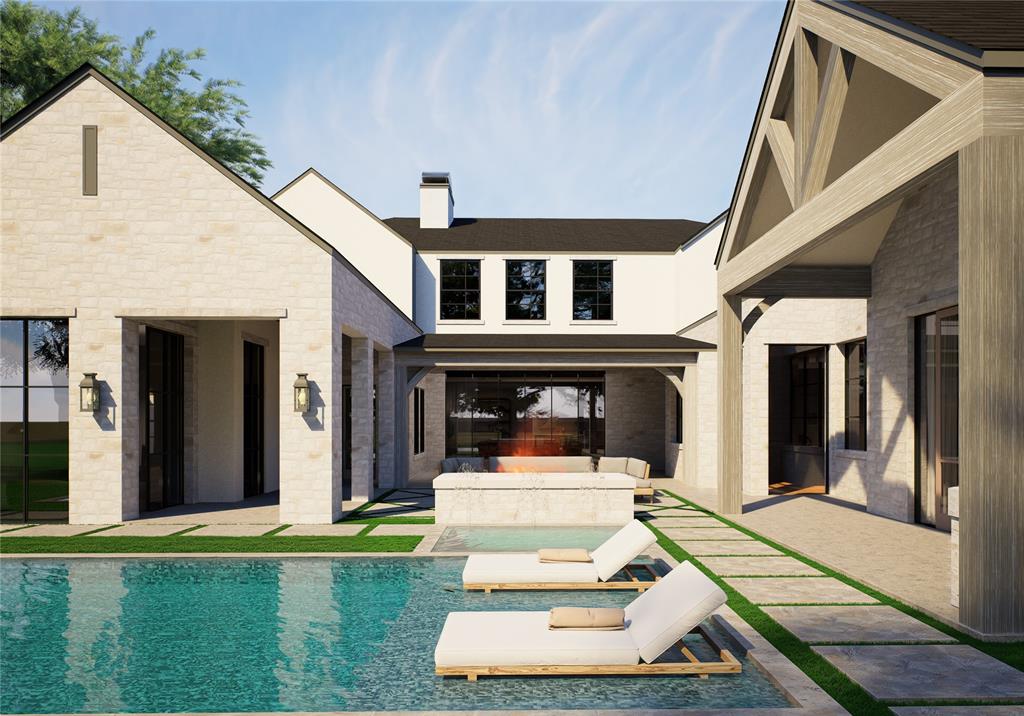 6123 Northwood Road Dallas, TX 75225 - Photo 4 of 30 a view of a house with swimming pool and porch