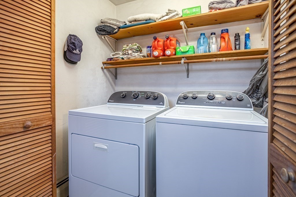 40 Mile Road Hubbardston, MA 01452 - Photo 13 of 42 a utility room with dryer and washer
