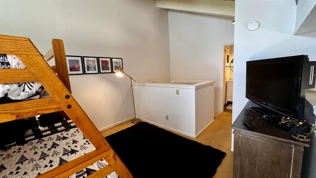 a room with storage and utility