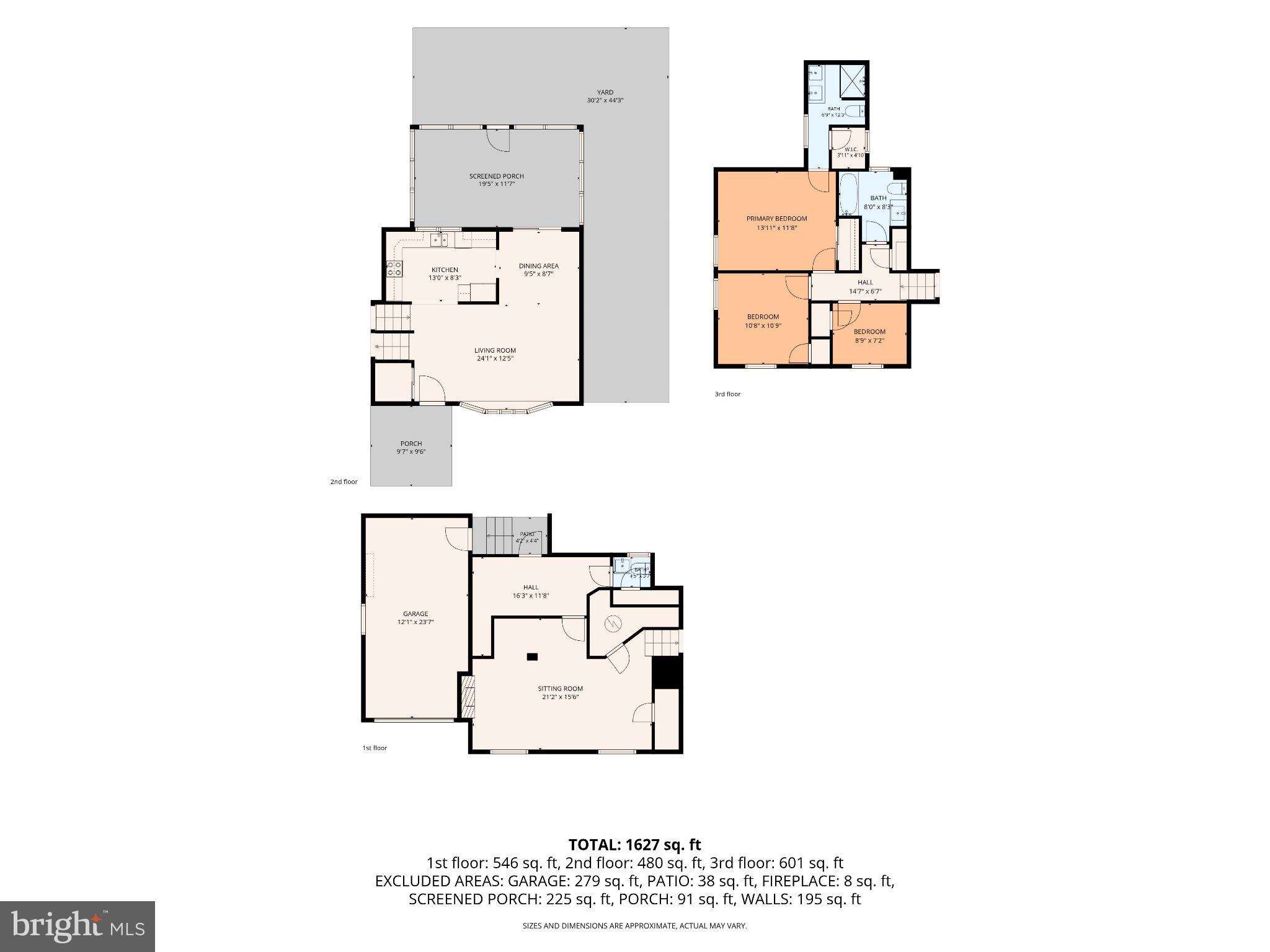 406 Yorkshire Road Cherry Hill, NJ 08034 - Photo 46 of 46 Spacious multi-level floor plan layout.