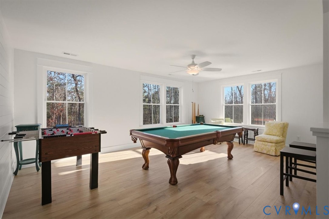 702 Hockett Road Manakin-Sabot, VA 23103 - Photo 27 of 45 a room with furniture pool table and a window