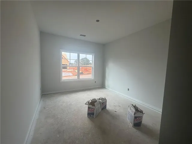 a room with a window