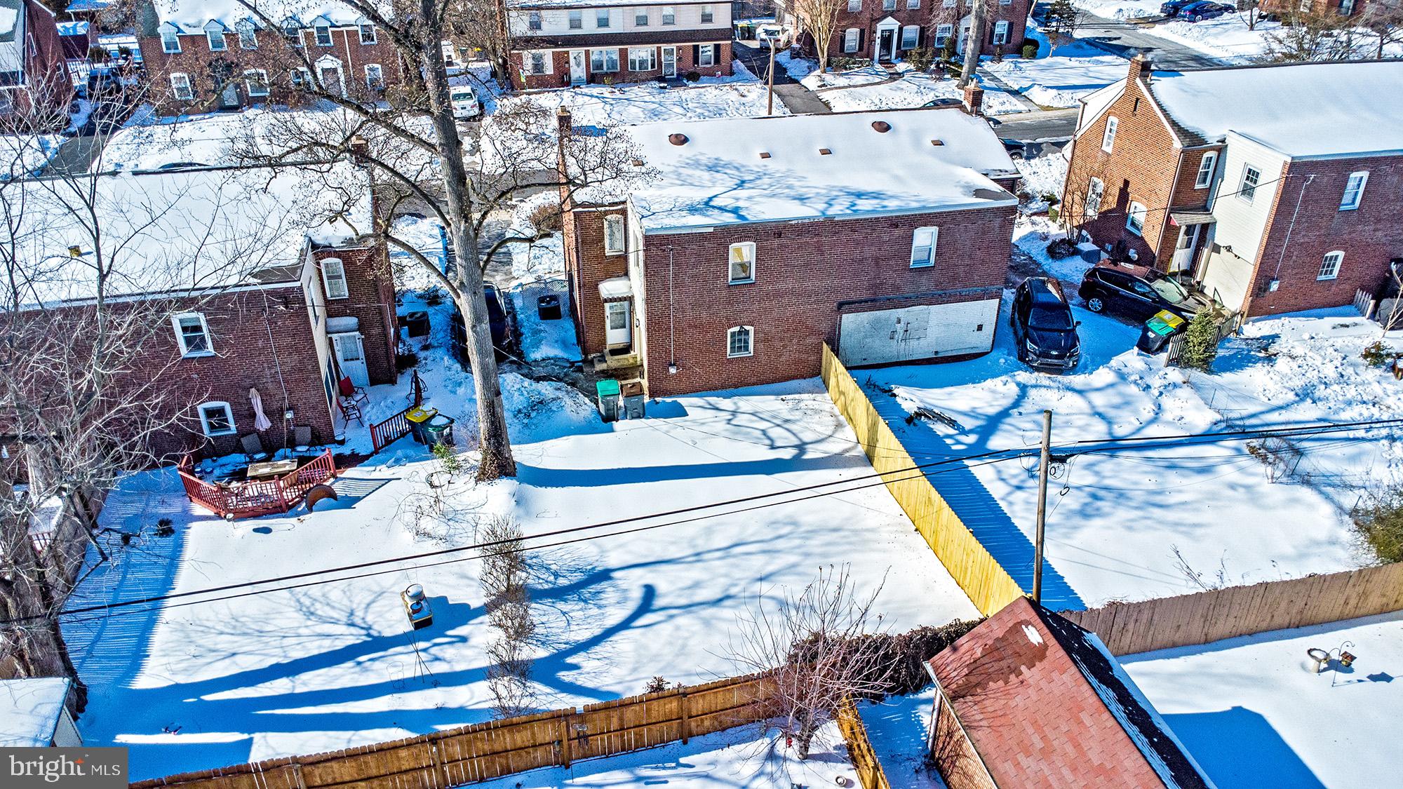 306 Village Road Wilmington, DE 19805 - Photo 18 of 21 Rear yard some fencing