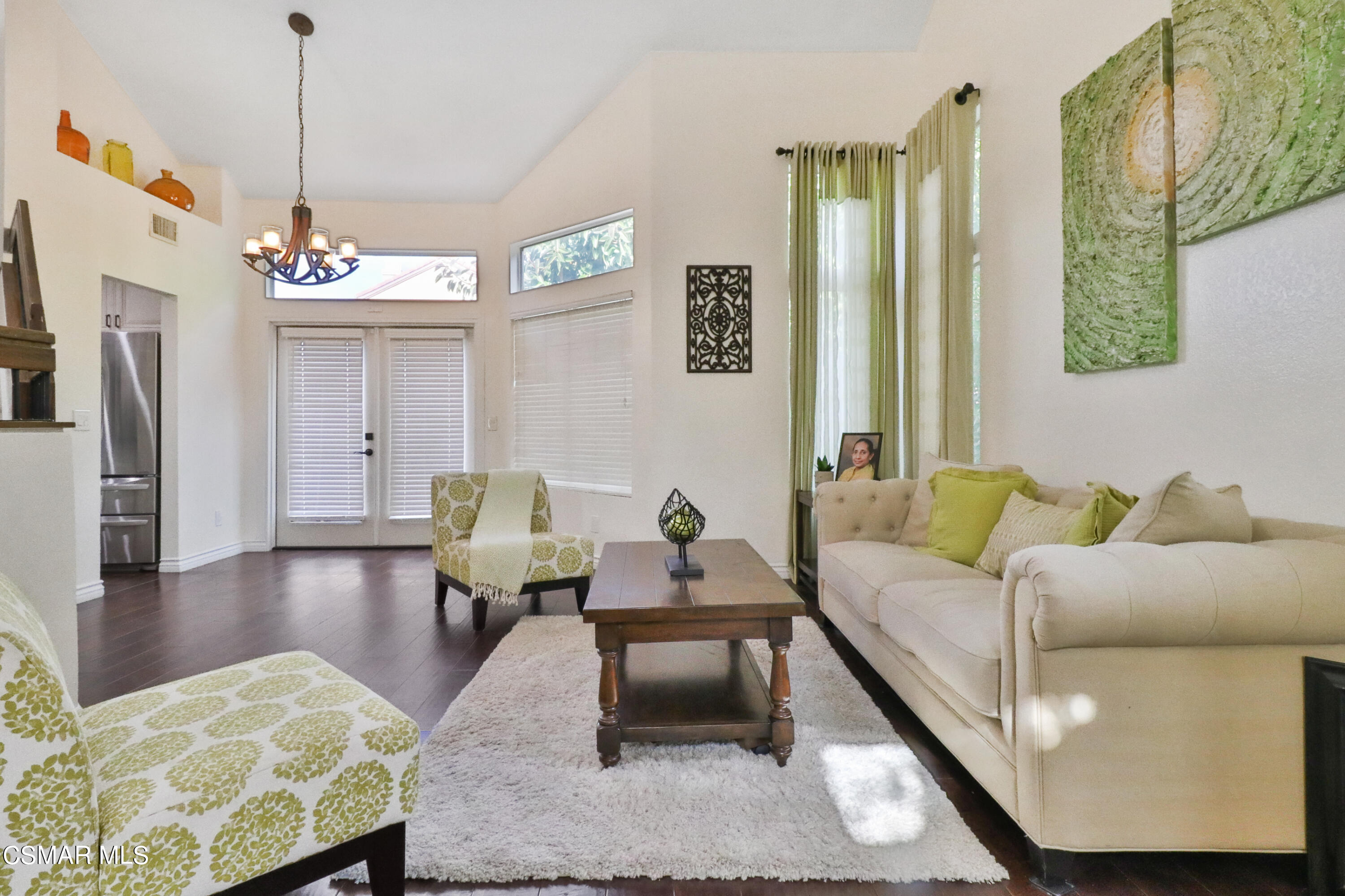 2598 Winthrop Court Simi Valley, CA 93065 - Photo 7 of 33 a living room with furniture and a chandelier