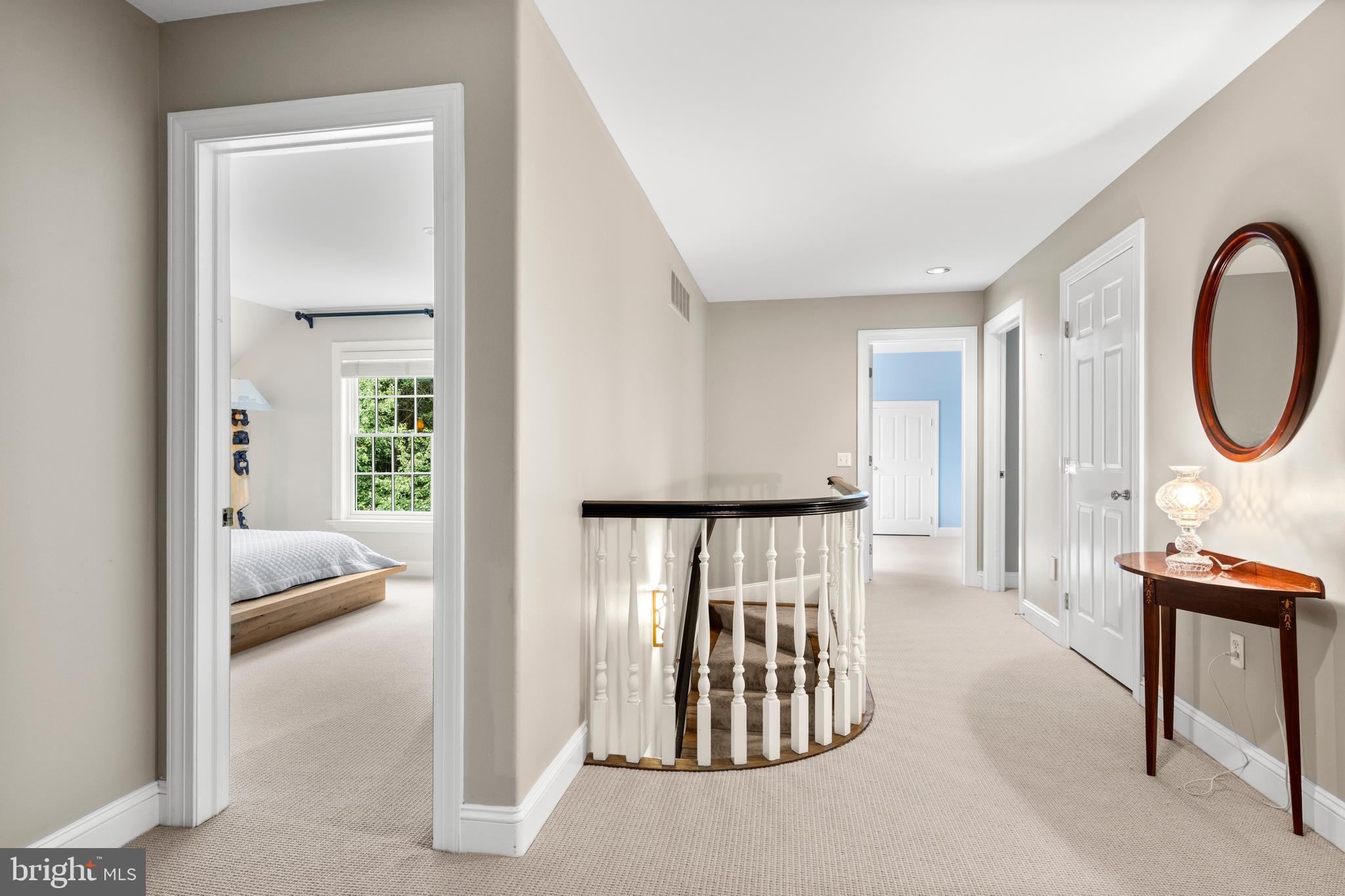 130 Abrahams Lane Wayne, PA 19087 - Photo 44 of 60 Hall to back staircase