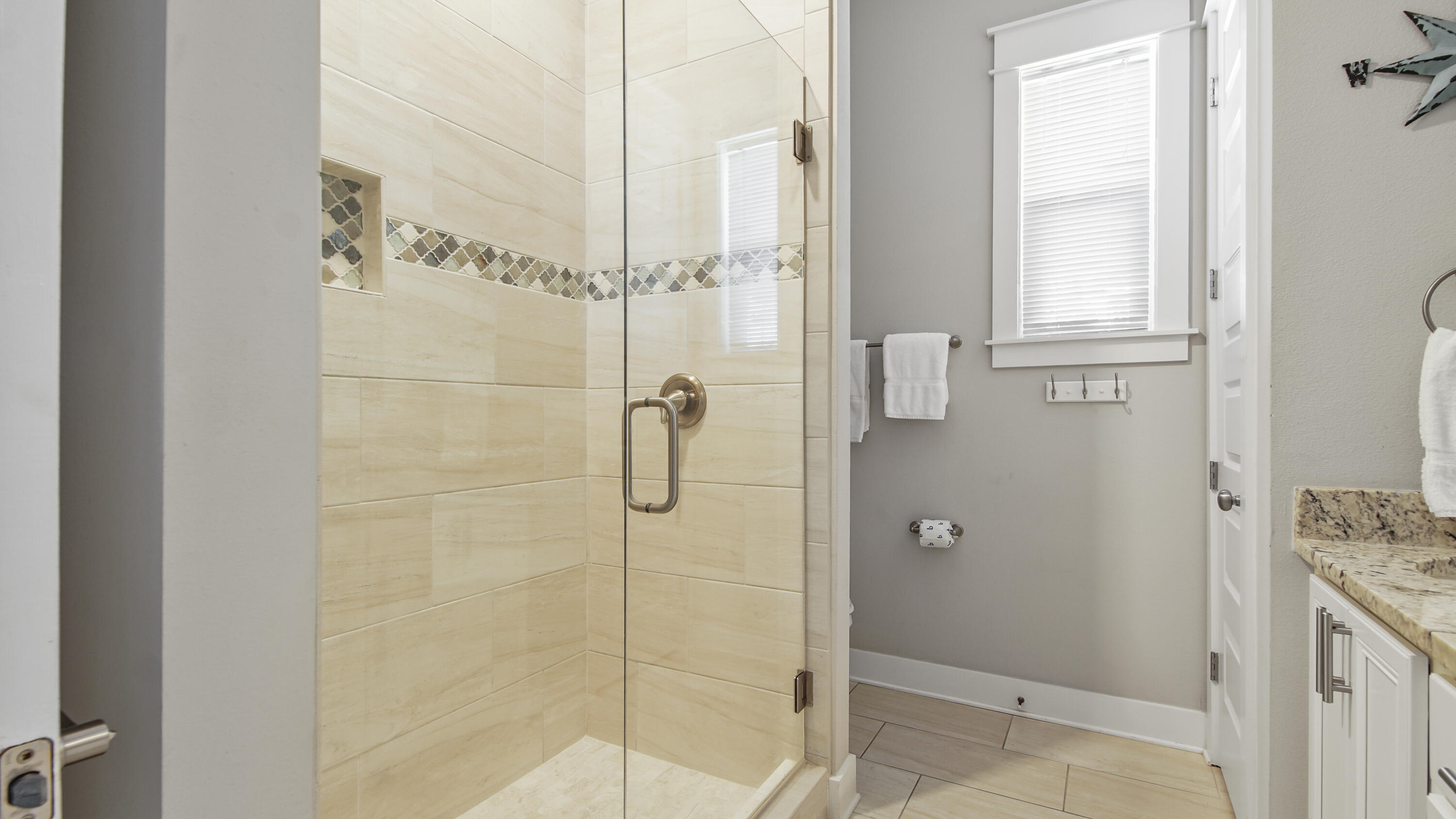 54 West W Pine, Unit A Inlet Beach, FL 32461 - Photo 18 of 27 a bathroom with a shower