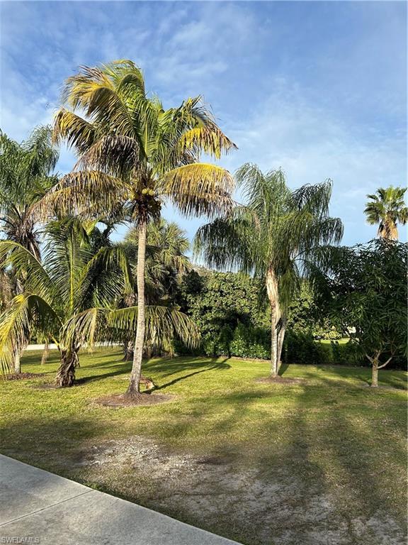 2060 16th Avenue Southwest Naples, FL 34117 - Photo 12 of 13 a view of outdoor space with garden