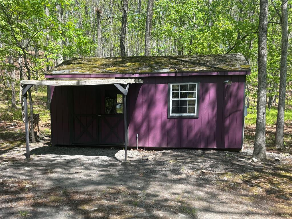 151 Chipmunk Road Bushkill, PA 18324 - Photo 11 of 11 Electricity run to shed, propane hookup available