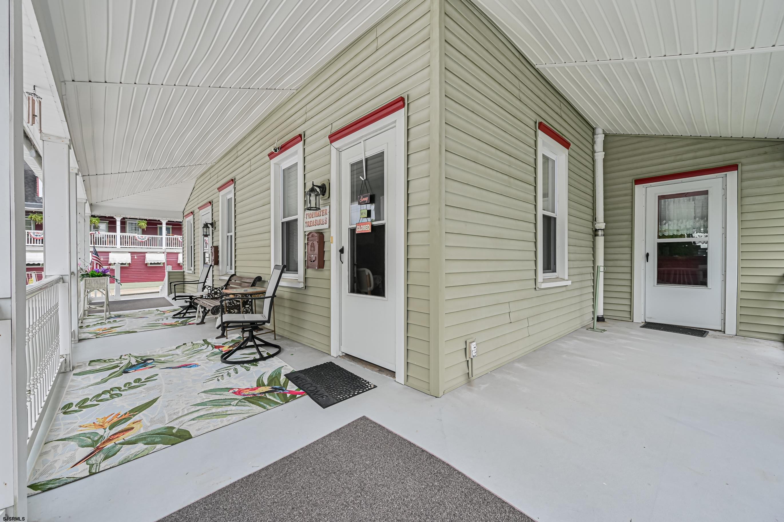 820-822 Shore Somers Point, NJ 08244 - Photo 15 of 27 a view of a patio with table and chairs and potted plants