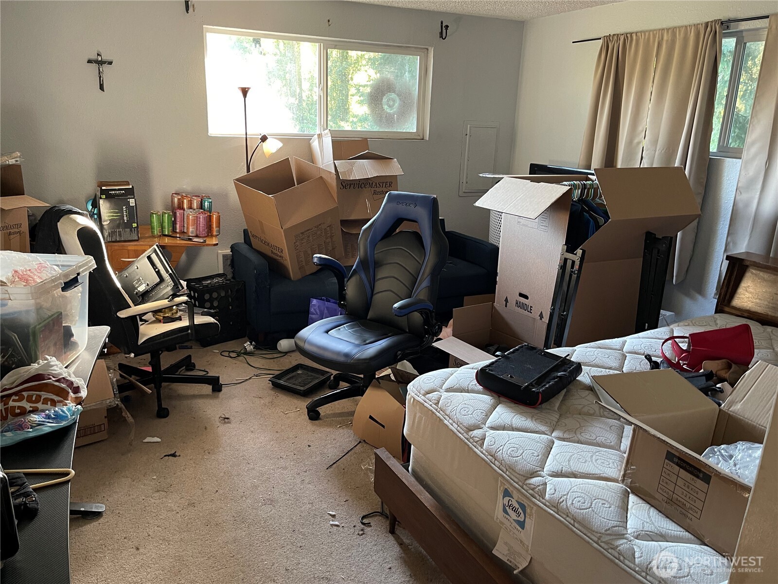16460 Scandia Road Northwest Poulsbo, WA 98370 - Photo 10 of 33 a living room with furniture and a window