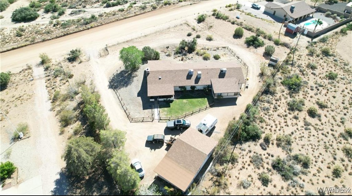2063 East Sundown Road Kingman, AZ 86409 - Photo 2 of 40 Beautiful aerial view featuring a desert view
