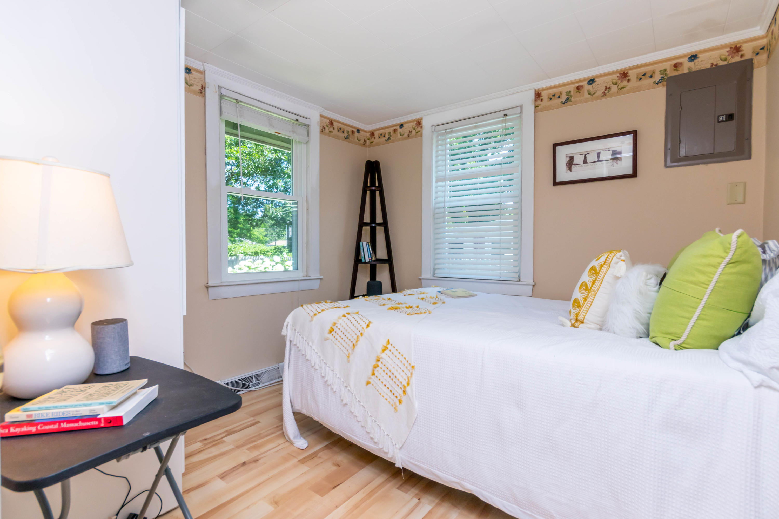 17 Ivy Street Wareham, MA 02571 - Photo 16 of 31 a bedroom with a bed and a lamp