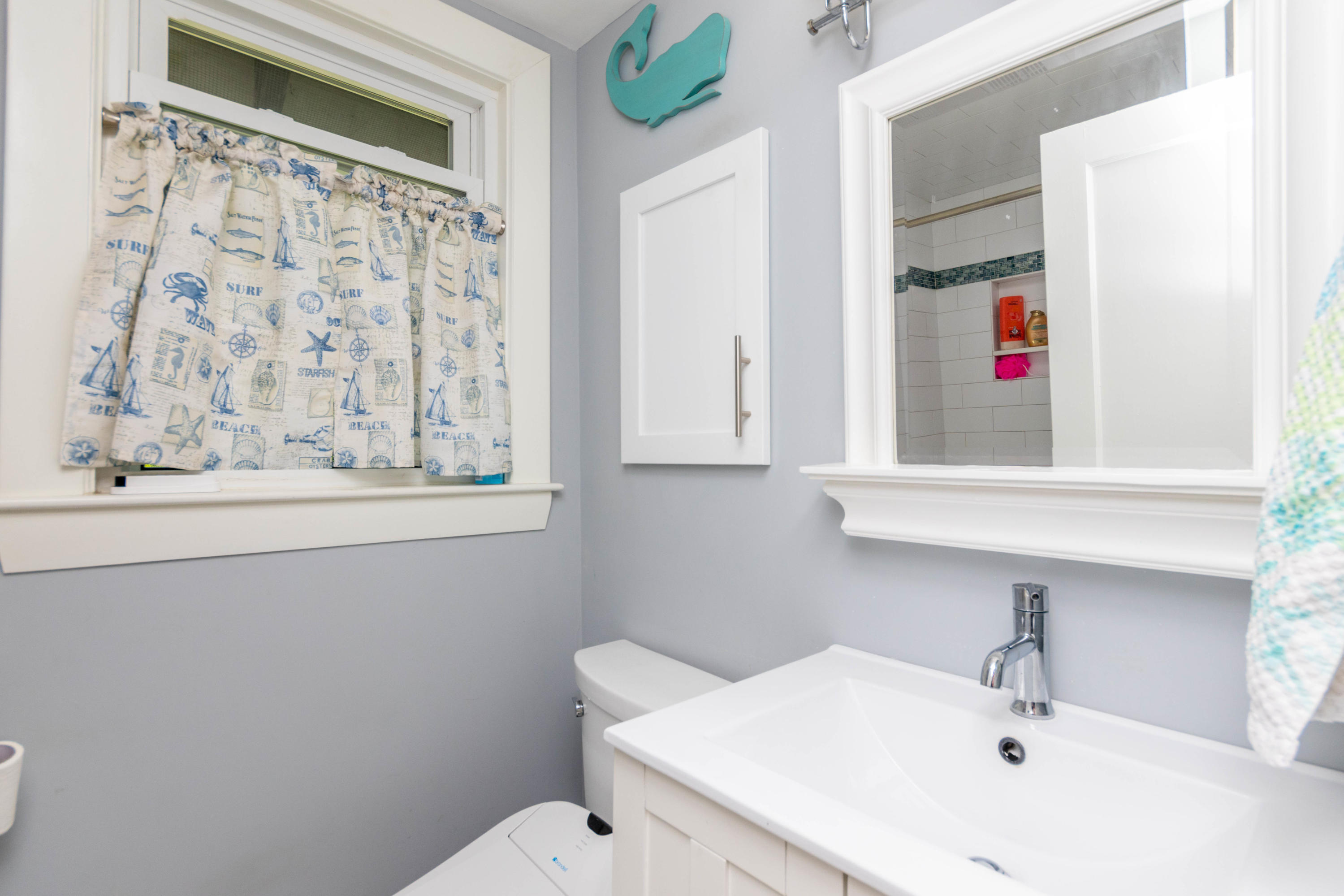 17 Ivy Street Wareham, MA 02571 - Photo 18 of 31 a bathroom with a sink and a mirror