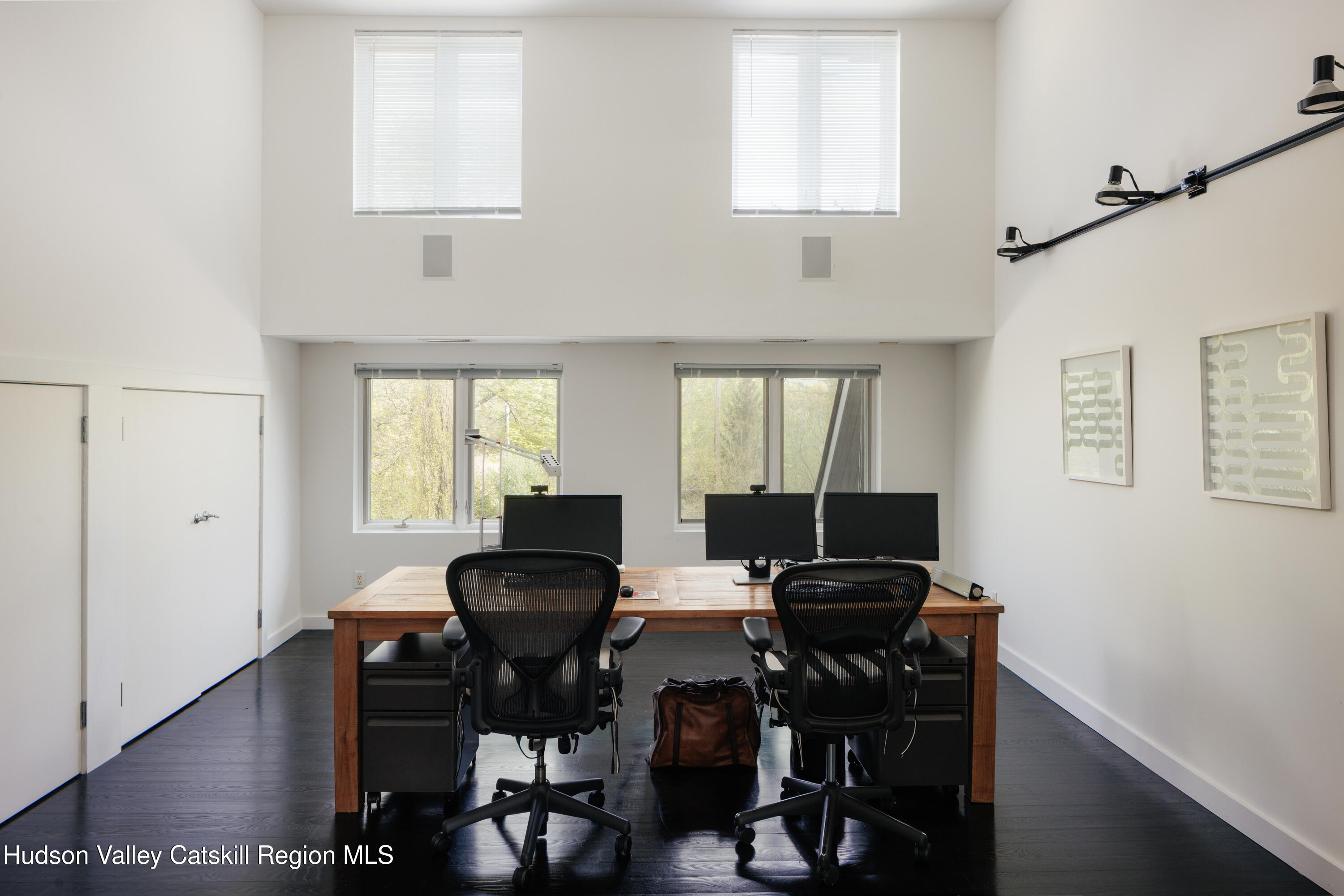 46 Pompey's Cave Road High Falls, NY 12440 - Photo 26 of 48 a view of a workspace with furniture and a window
