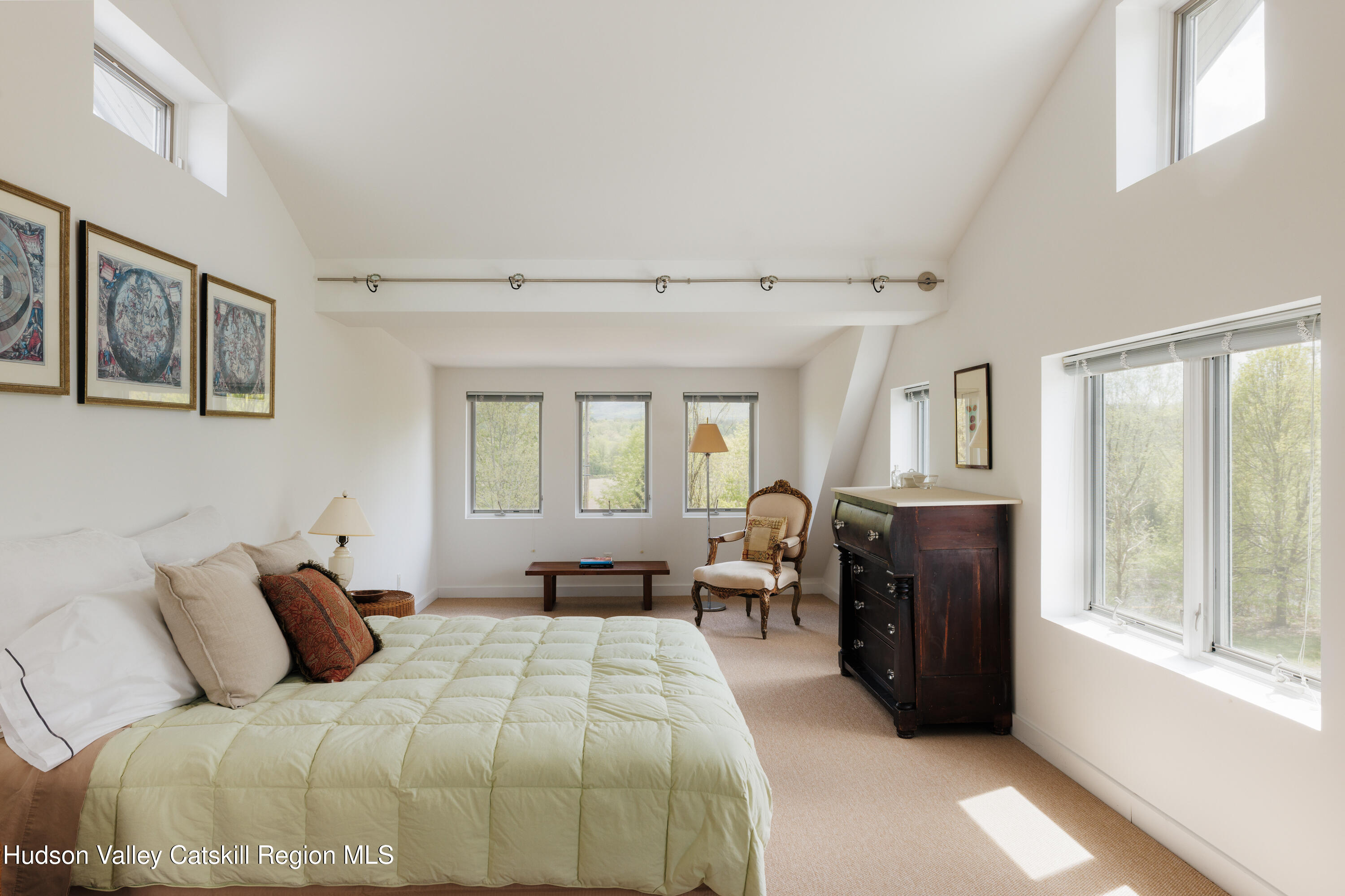46 Pompey's Cave Road High Falls, NY 12440 - Photo 29 of 48 a bedroom with a large bed and a window