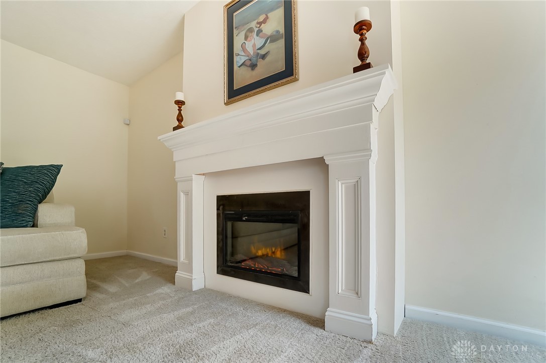 6042 Kay Court Riverside, OH 45424 - Photo 4 of 29 Electric fireplace. This was added in the last couple years.
