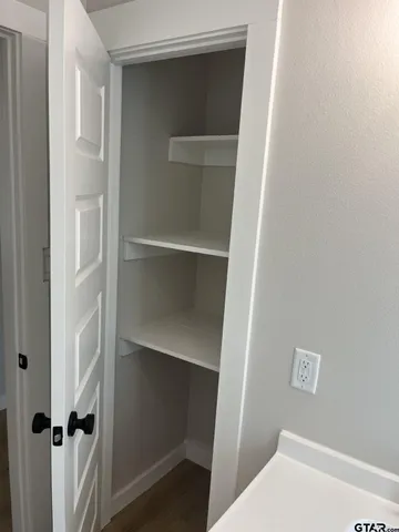 a view of walk in closet