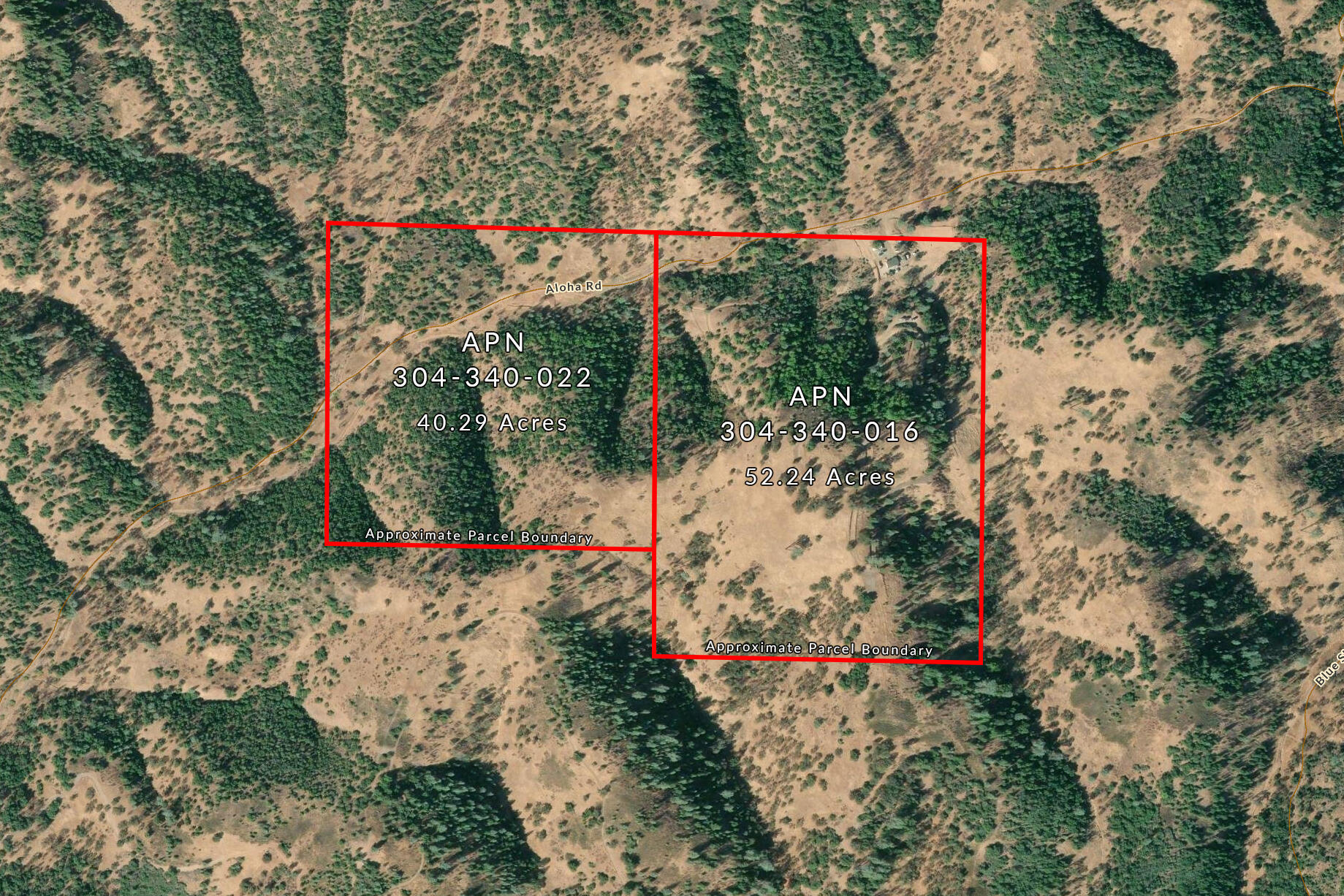 14493 Aloha Road Bella Vista, CA 96008 - Photo 3 of 117 Parcel Overlay