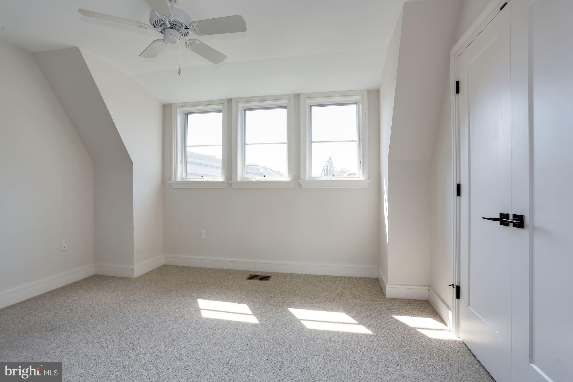1307 D Street Southeast Washington, DC 20003 - Photo 35 of 69 Third bedroom, carpeted for comfort. Southern exp.
