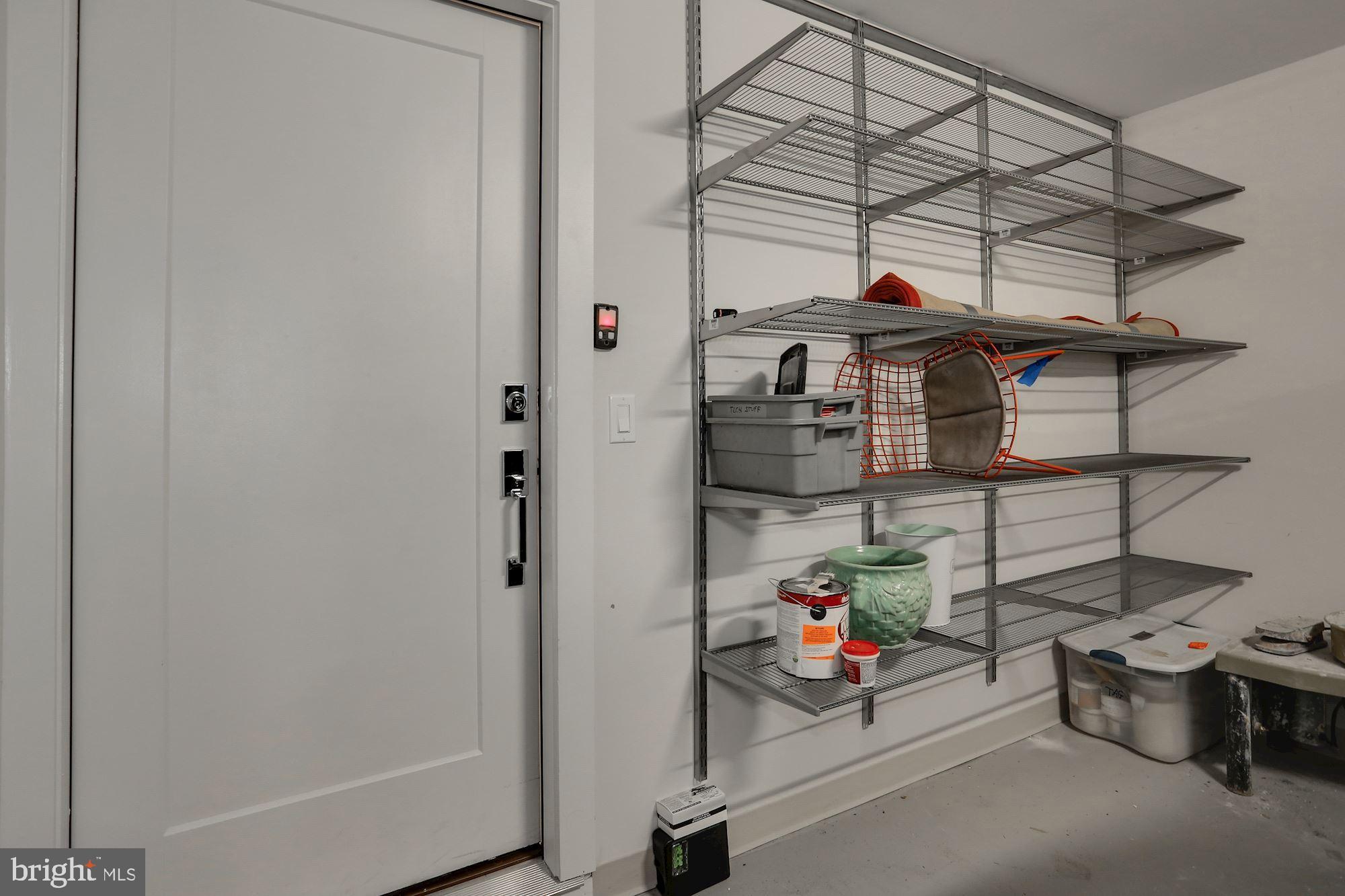 1307 D Street Southeast Washington, DC 20003 - Photo 52 of 69 Elfa Storage system in garage