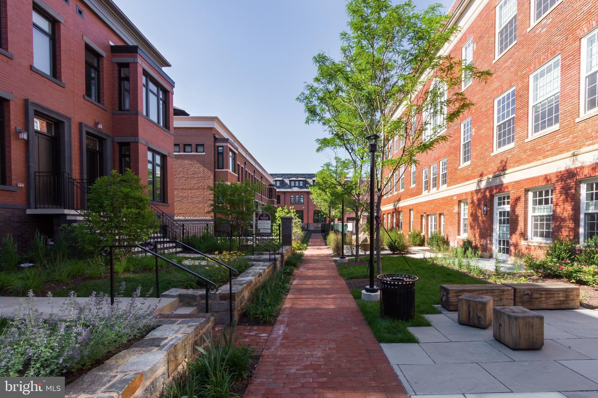 1307 D Street Southeast Washington, DC 20003 - Photo 57 of 69 Community Pedestrian Path managed by HOA