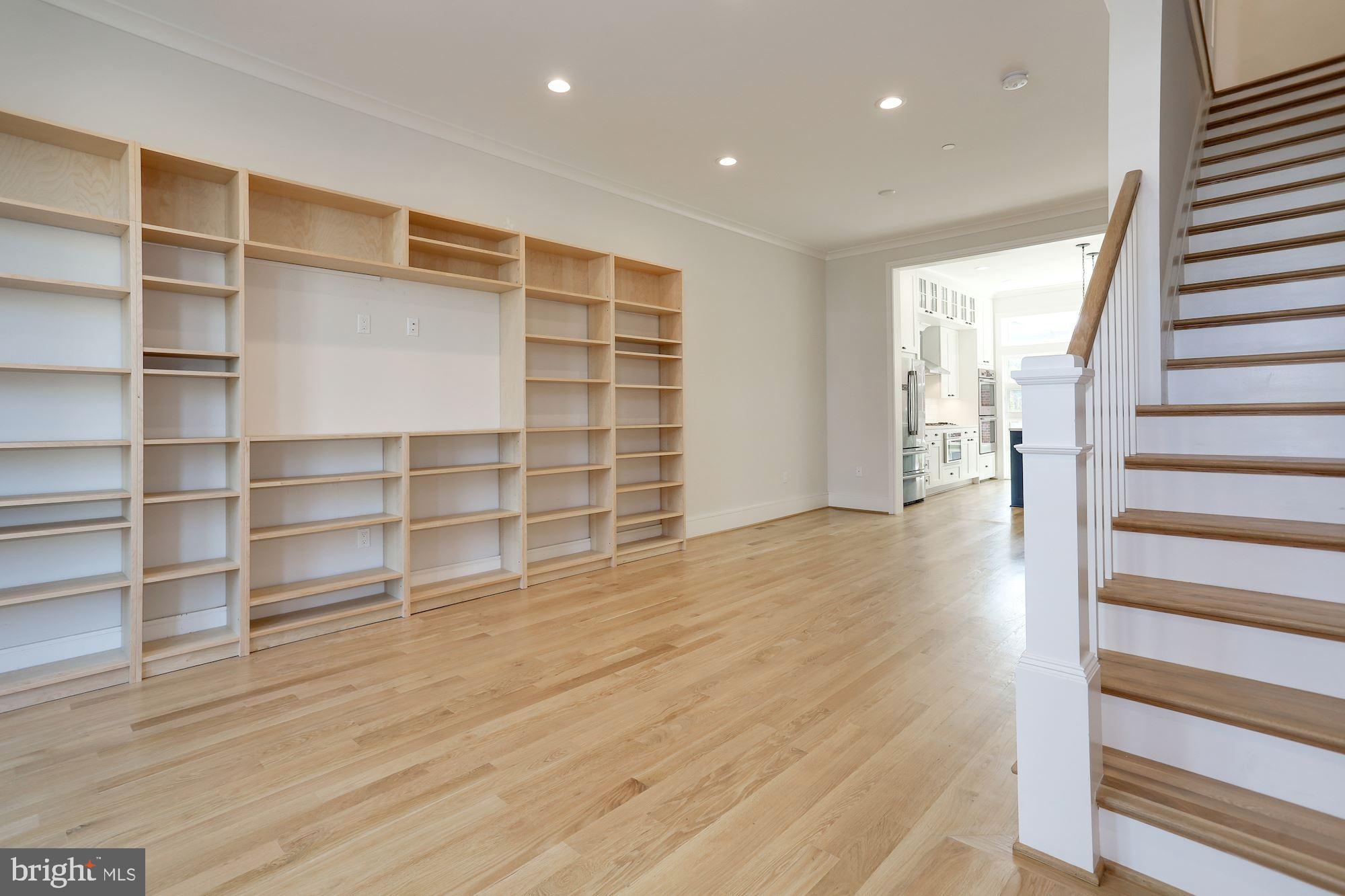 1307 D Street Southeast Washington, DC 20003 - Photo 5 of 69 Living room. Hardwood white oak floors.