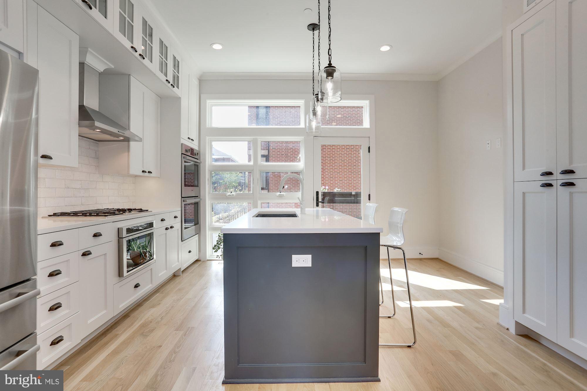 1307 D Street Southeast Washington, DC 20003 - Photo 8 of 69 Gourmet kitchen. Views of managed grounds