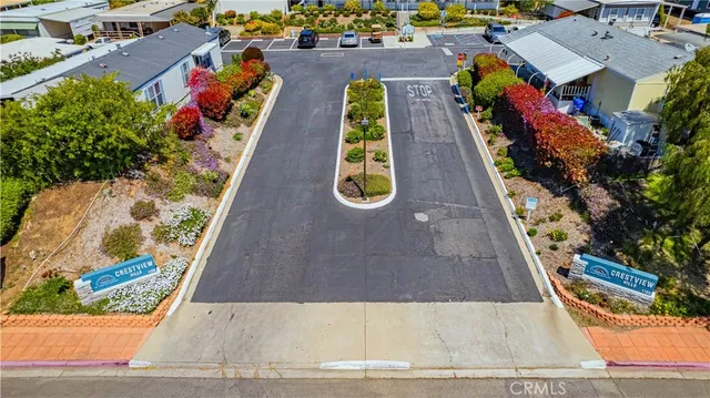 an aerial view of a city with lots of residential buildings