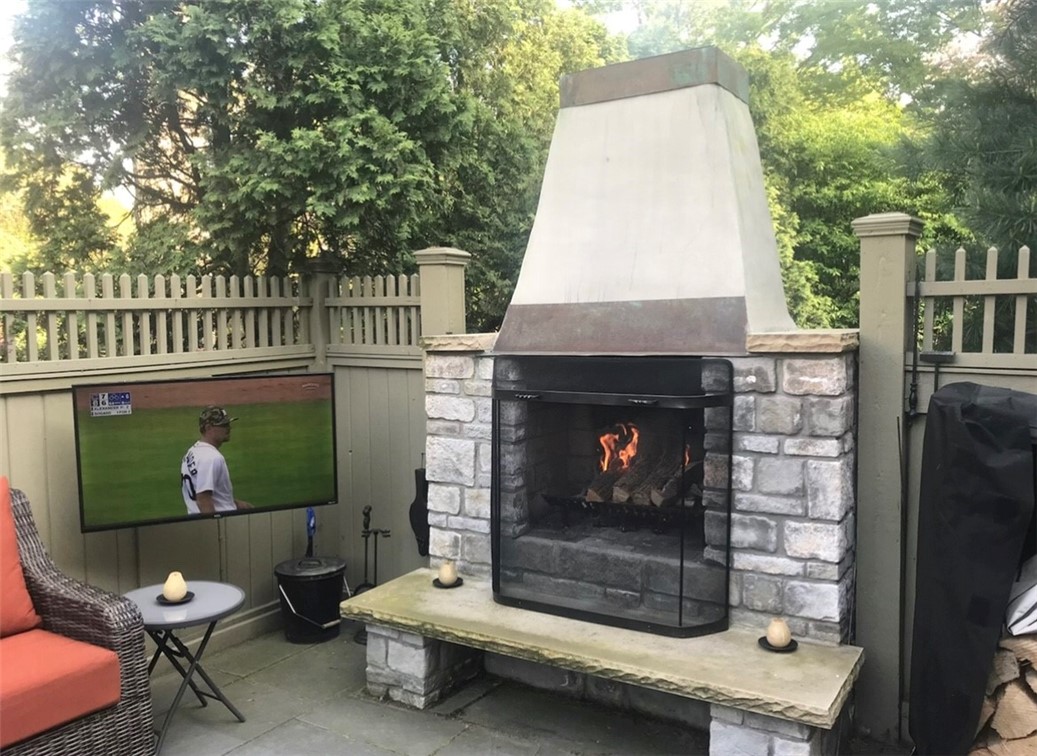 1170 East Avenue Rochester, NY 14607 - Photo 14 of 15 Spend cool evenings nestled in front of this beaut