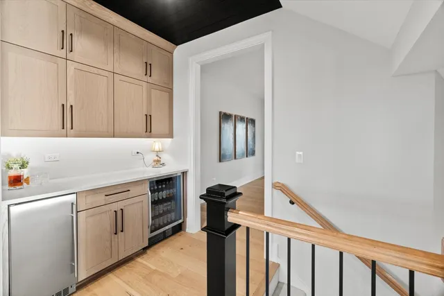 a view of swimming pool from a balcony