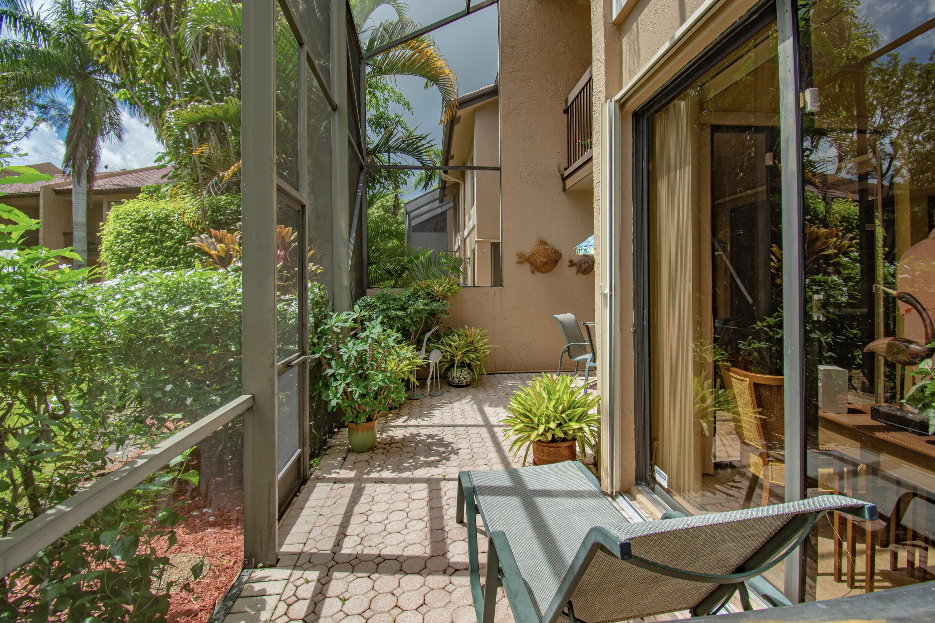 22066 Las Brisas Circle Boca Raton, FL 33433 - Photo 39 of 45 a view of balcony with furniture