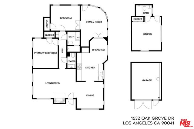 $1,499,000 | 1632 Oak Grove Drive, Los Angeles, CA 90041