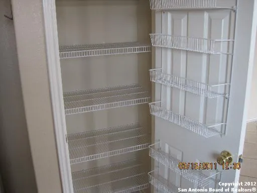 a view of walk in closet