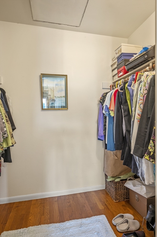 9 Skinner's Path, Unit 9 Marblehead, MA 01945 - Photo 18 of 23 a view of walk in closet with clothes